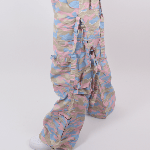 Vintage Y2K Parachute Cargo Pants BNWT