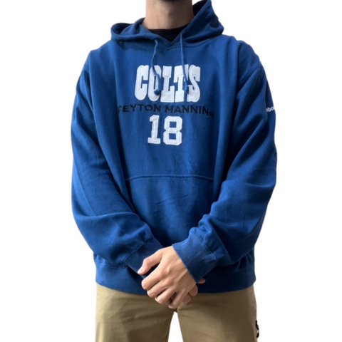 Vintage Reebok Colts Peyton Manning Hoodie (L)