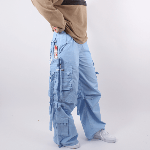 Vintage Y2K Parachute Cargo Pants BNWT