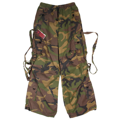 Vintage Y2K Parachute Cargo Pants BNWT