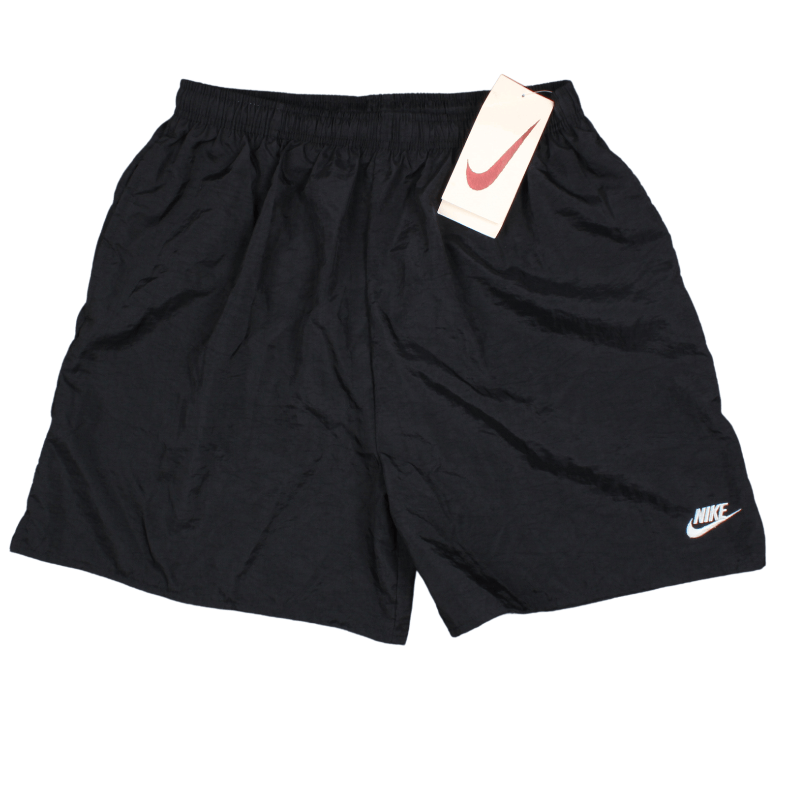 Black and white nike swim trunks online