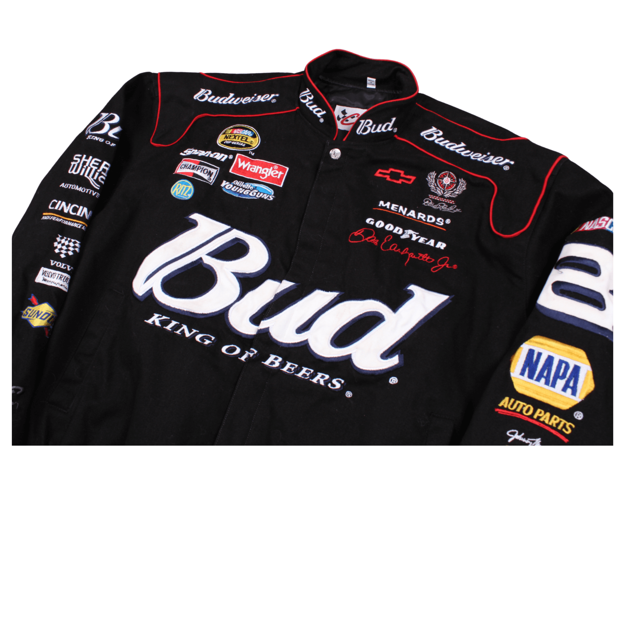 Budweiser racing jacket discount