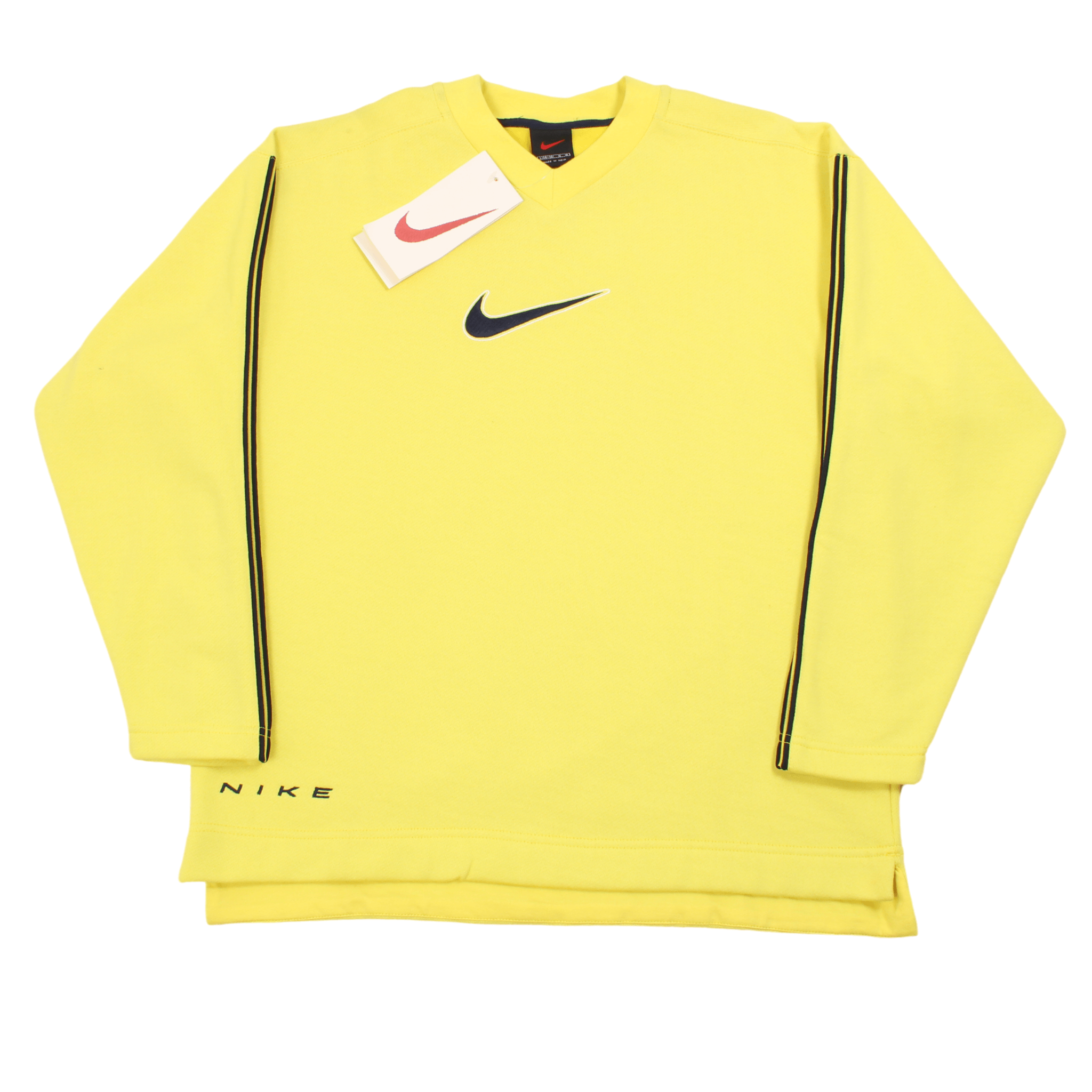 Yellow nike sales sweatshirt vintage
