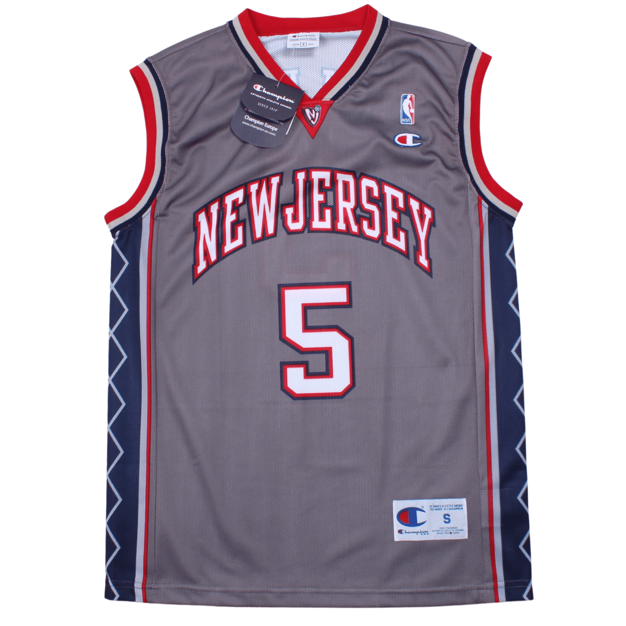 Vintage Champion New Jersey Basketball Vest M BNWT