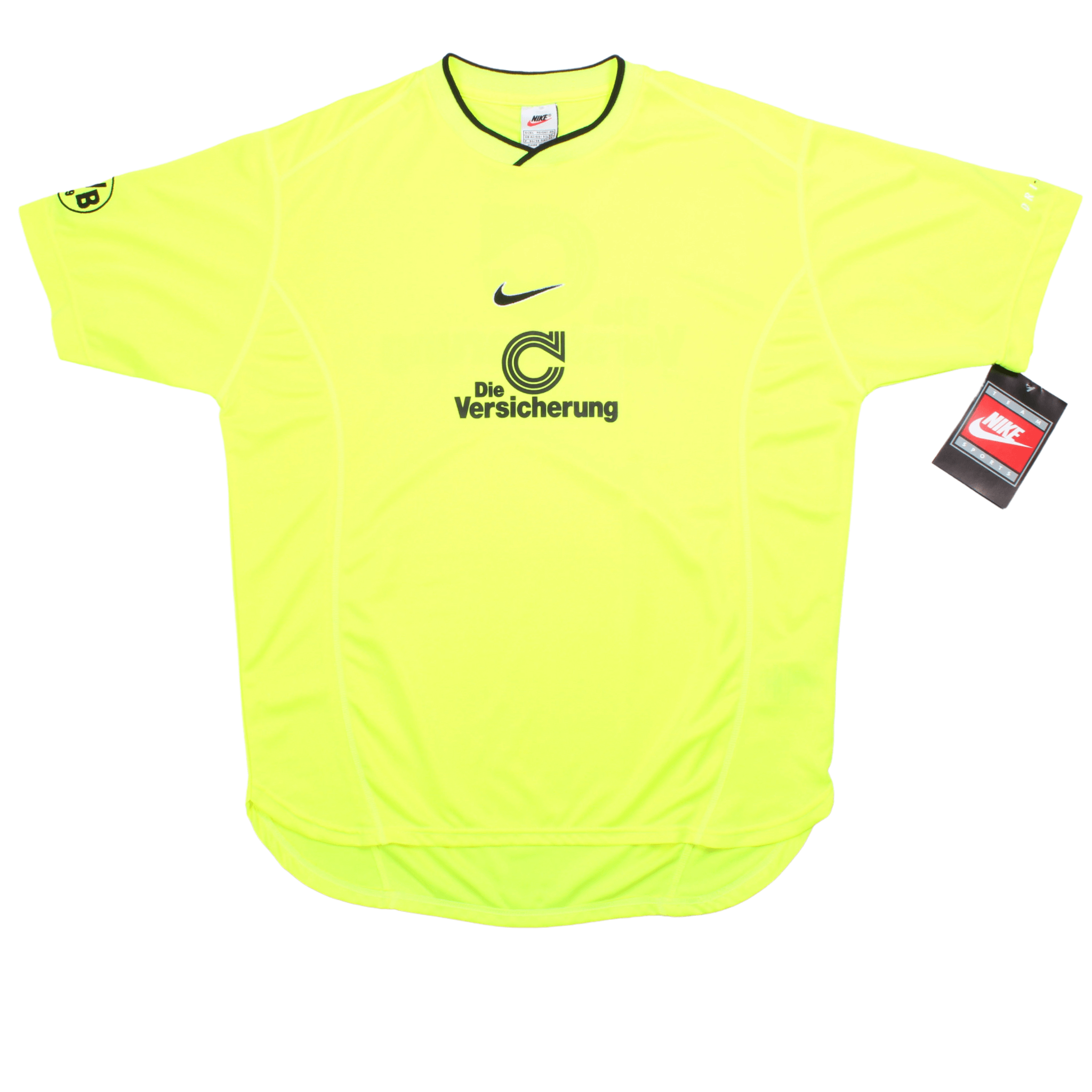 Limpiar el piso Rizado Fácil de comprender Vintage Nike Borussia Dortmund Training Shirt (M) BNWT