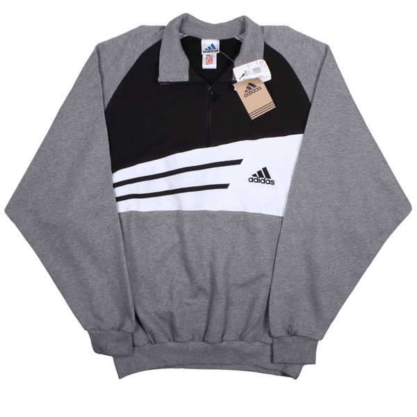 Vintage Adidas 1/4 Zipped Sweatshirt (XL) BNWT