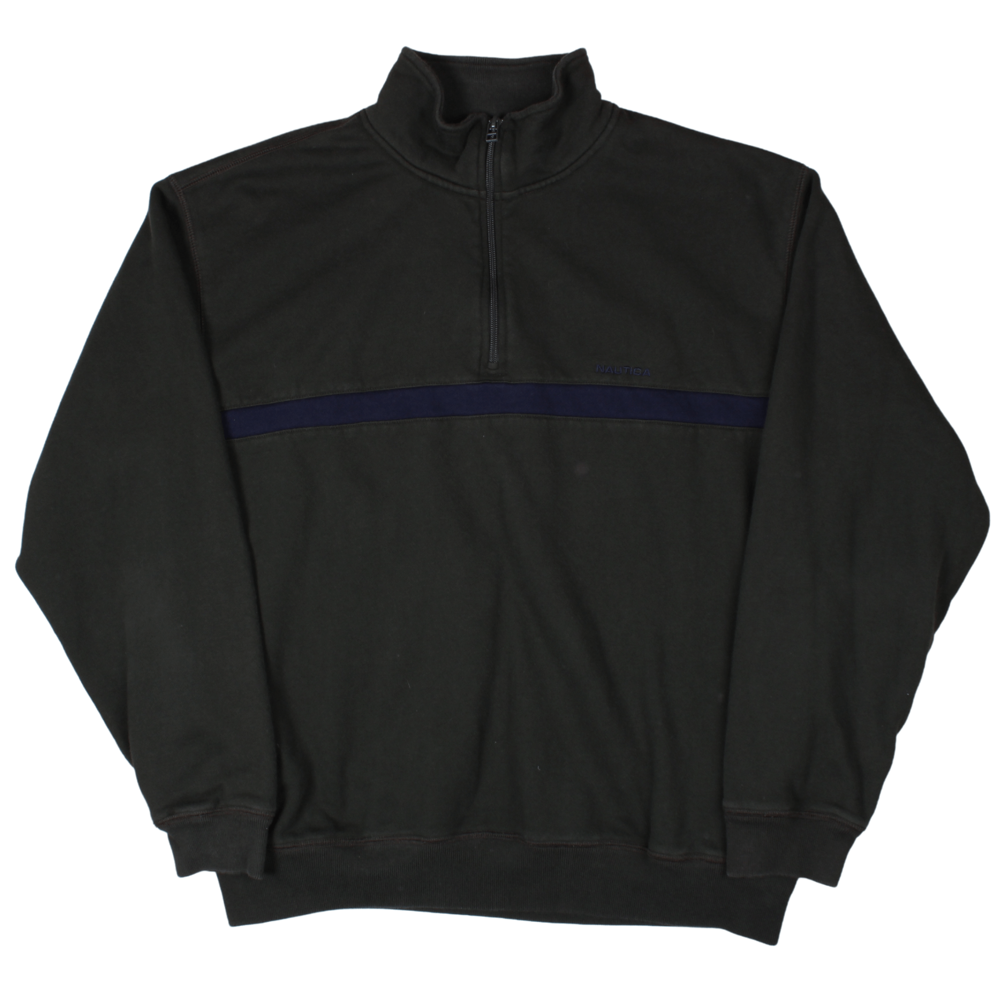 Vintage Nautica 1/4 Zipped Sweatshirt (L)