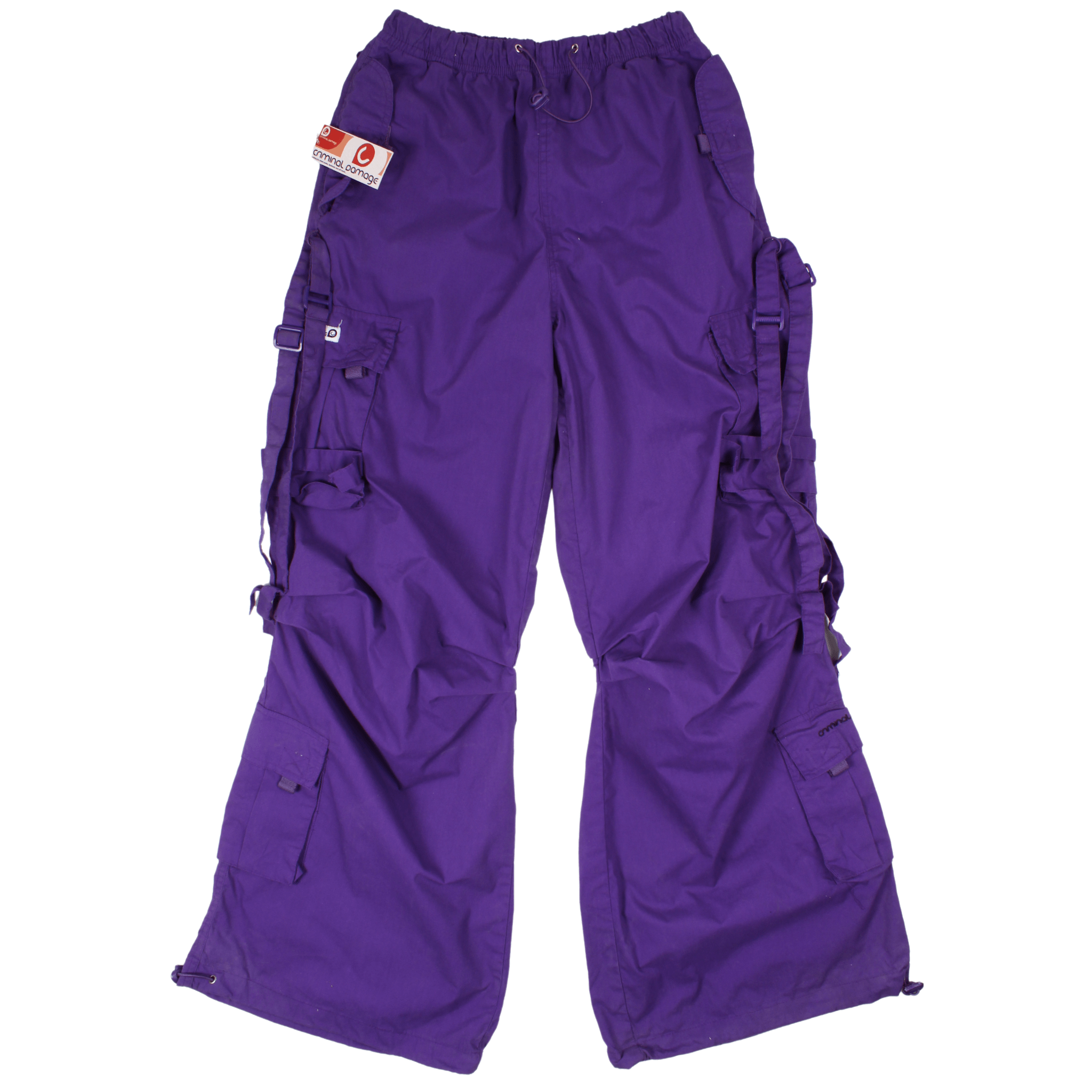 Vintage Y2K Parachute Cargo Pants BNWT