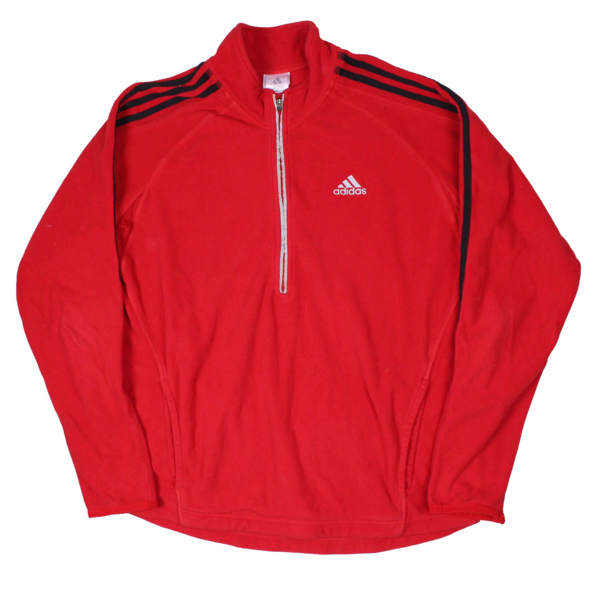 Vintage Adidas 1/4 Zipped Fleece (S)