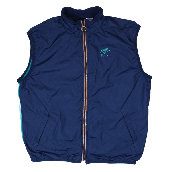 Vintage Nike Fit Windbreaker Gilet (L)