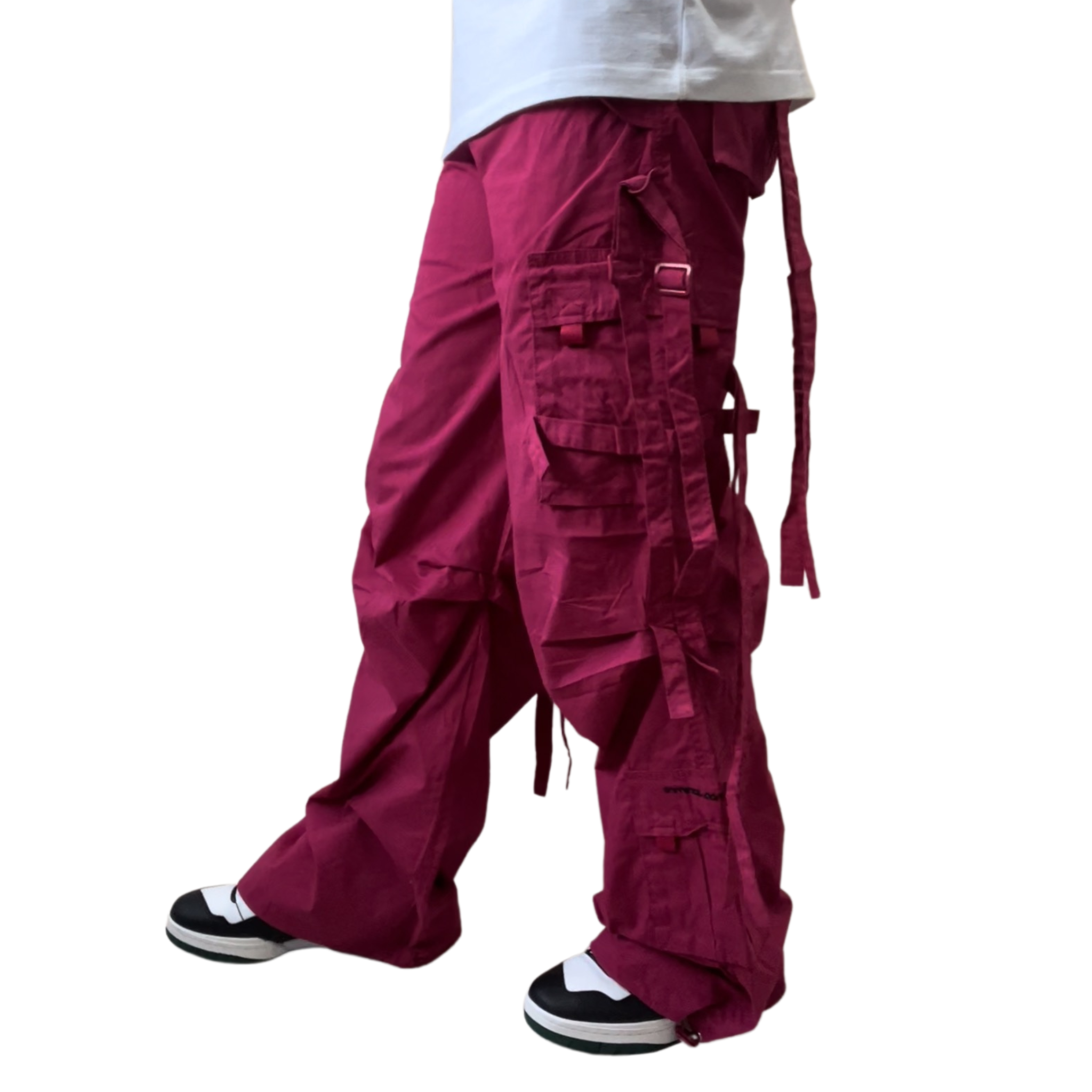 Vintage Y2K Parachute Cargo Pants BNWT