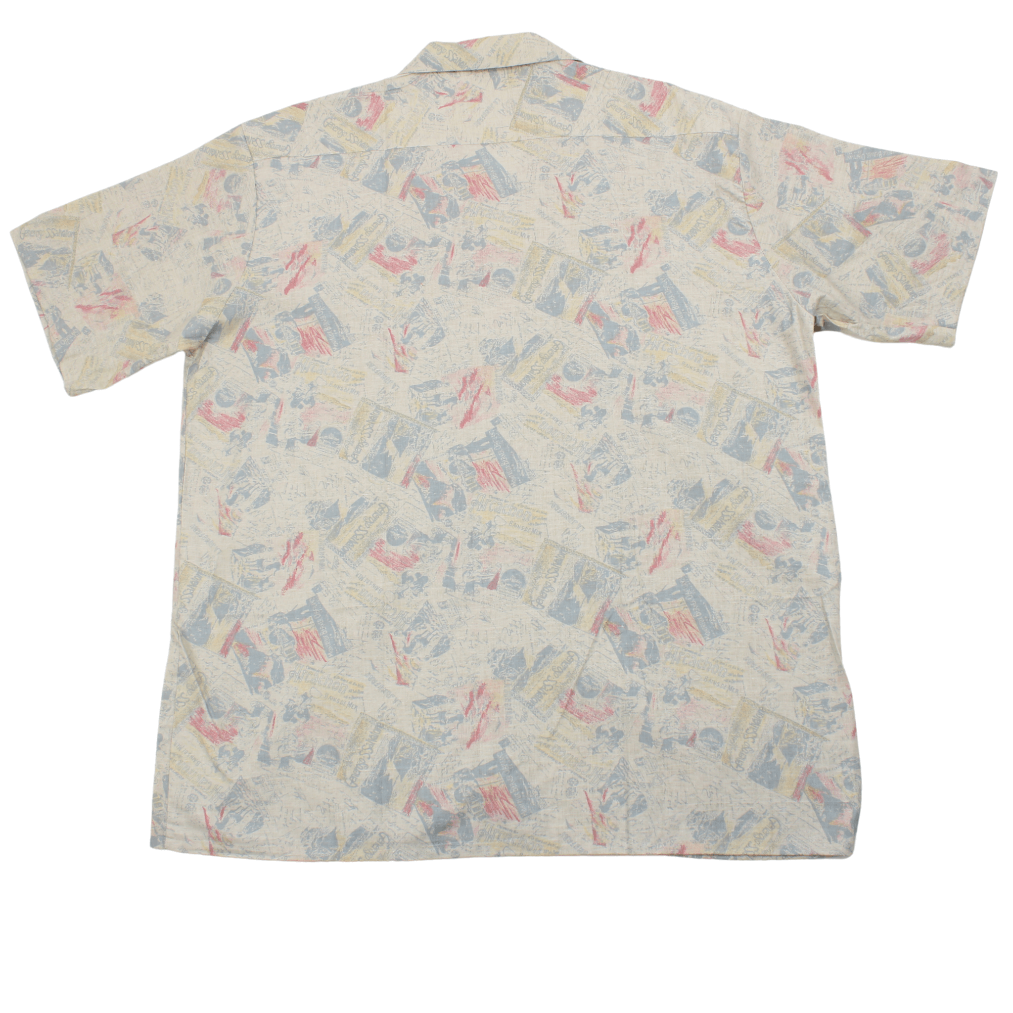 Vintage Jazzy Patterned Shirt (XL)