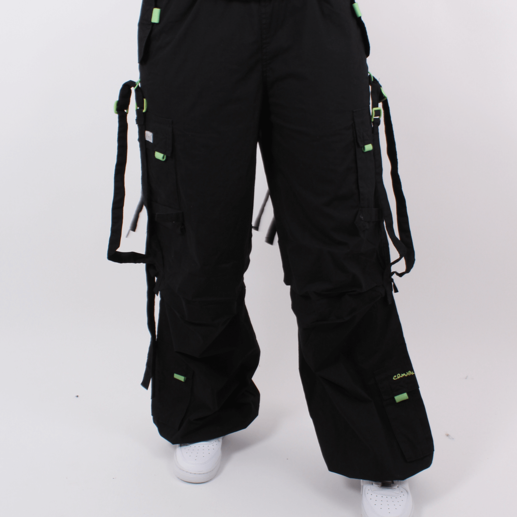 Vintage Y2K Parachute Cargo Pants BNWT