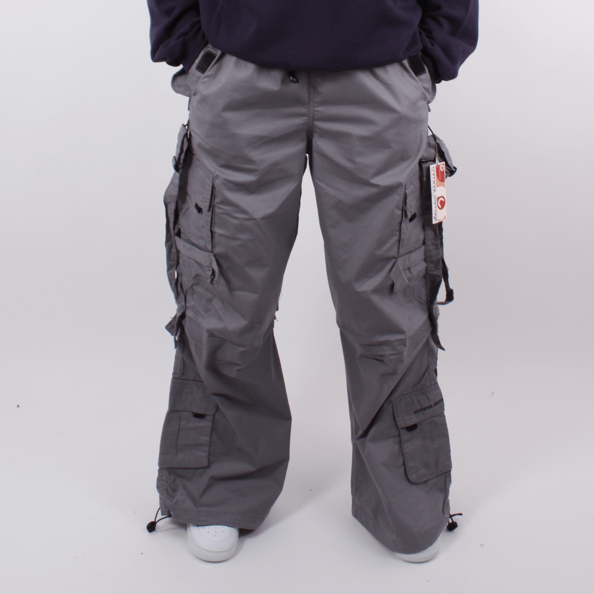 Vintage Y2K Parachute Cargo Pants BNWT