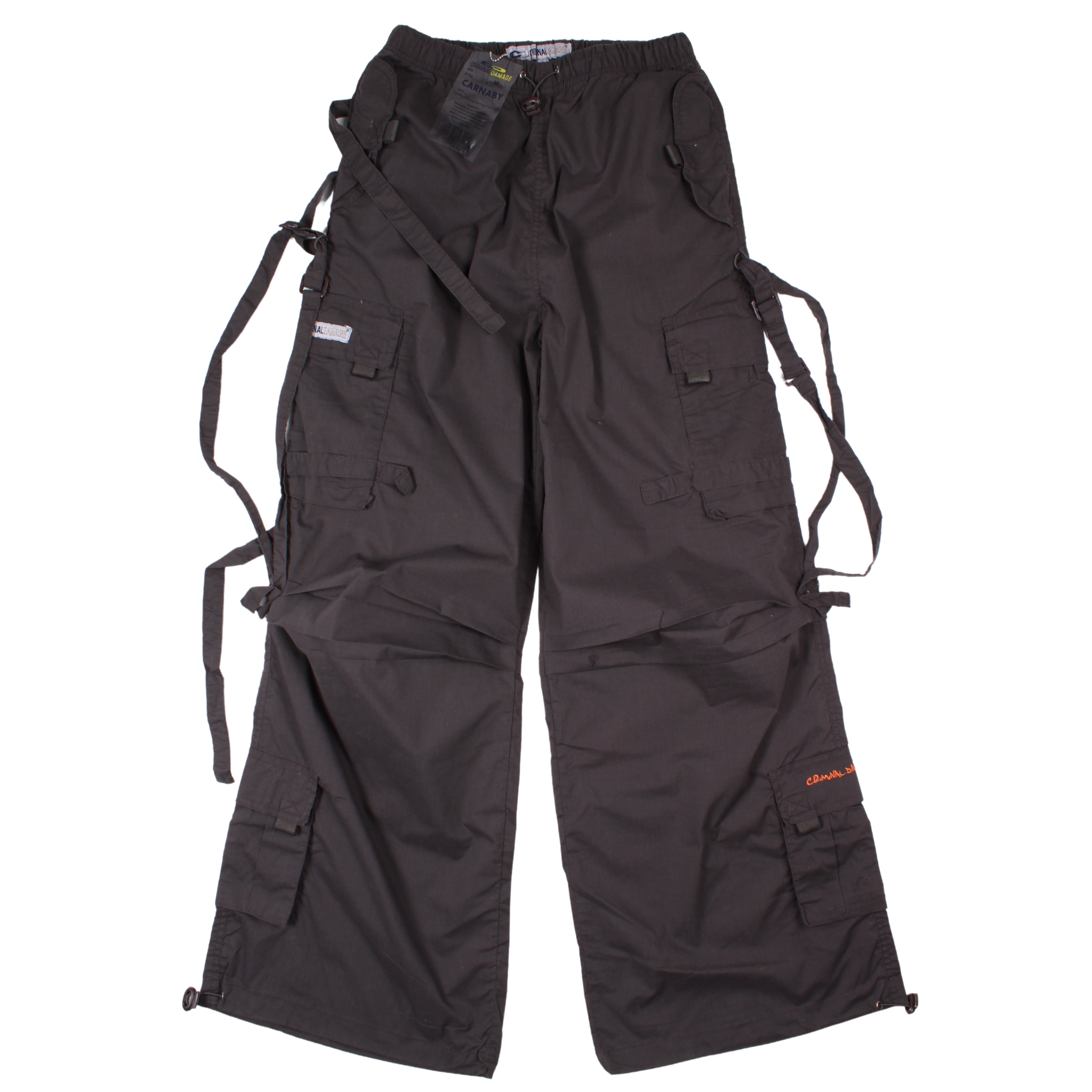 Vintage Y2K Parachute Cargo Pants BNWT