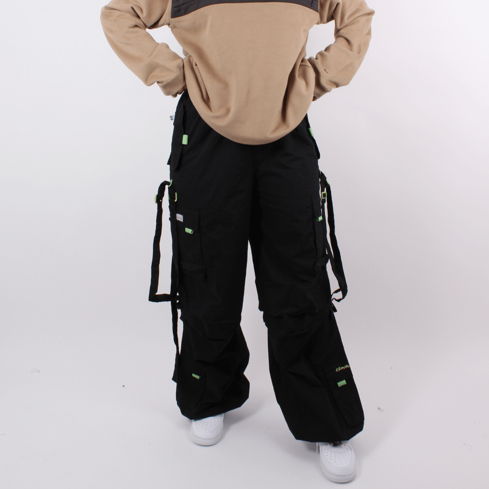 Vintage Y2K Parachute Cargo Pants BNWT