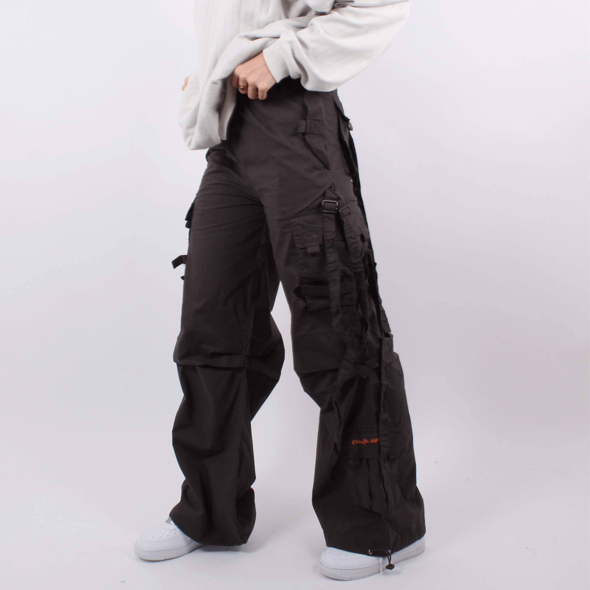 Vintage Y2K Parachute Cargo Pants BNWT